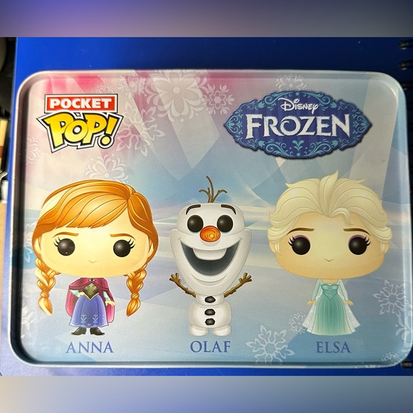 Disney Frozen Funko Pocket Pop! Set Anna, Elsa & Olaf - Picture 2 of 6